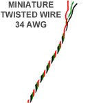 TWJ-3407 | Miniature Twisted Wire 34 AWG