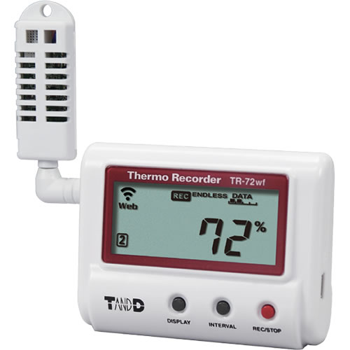TR-72wf | Temperature and Humidity Data Logger | Wireless TR-72wf