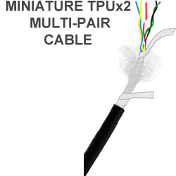 TPU Multi-pair cable 32 AWG