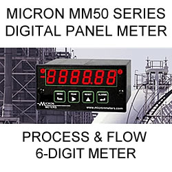 Micron Digital Process and Flow Total Meter